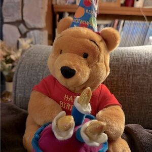 Disney Winnie the Pooh Birthday Plush